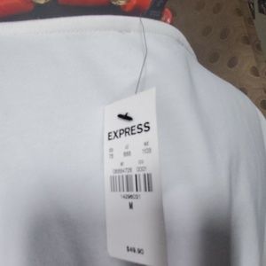 Express Tops - Express White Top Express Tops - Express White Top